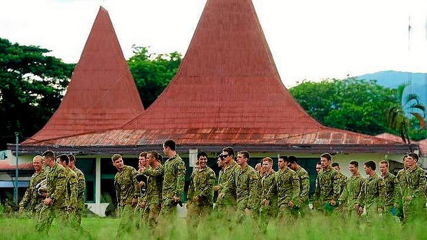 The last 50 Australian infantry personnel have left Dili. Photo: Jason South